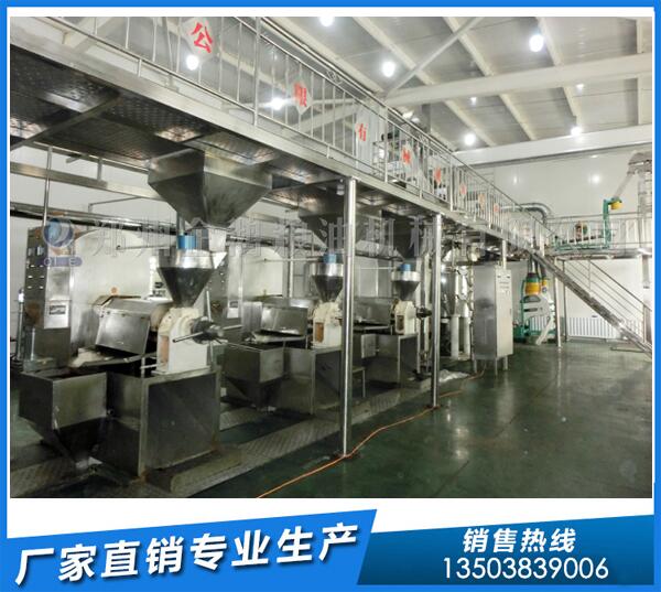 菜籽榨油機,企鵝油脂機械廠家,品種齊全有保障(圖1) 菜籽榨油機