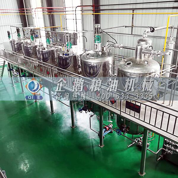 食用油加工設(shè)備生產(chǎn)線,企鵝品牌備受青睞(圖1) 油脂機(jī)械設(shè)備